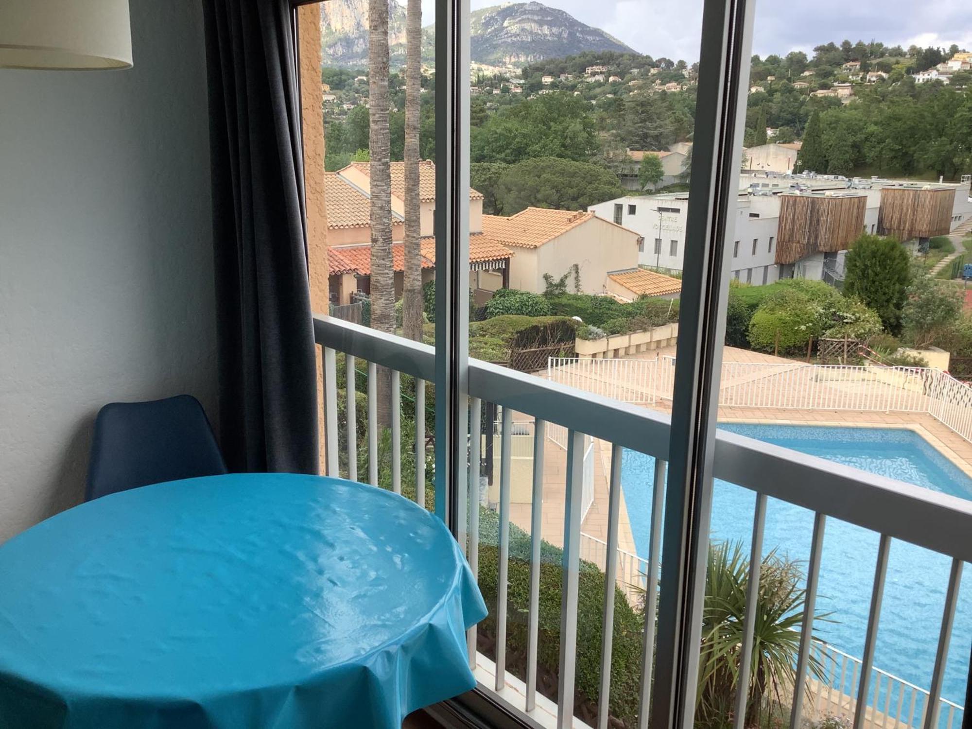 Au Calme Dans Hameau Fleuri Joli Studio 3 Pers Piscine Parking Wi-Fi Ванс Экстерьер фото