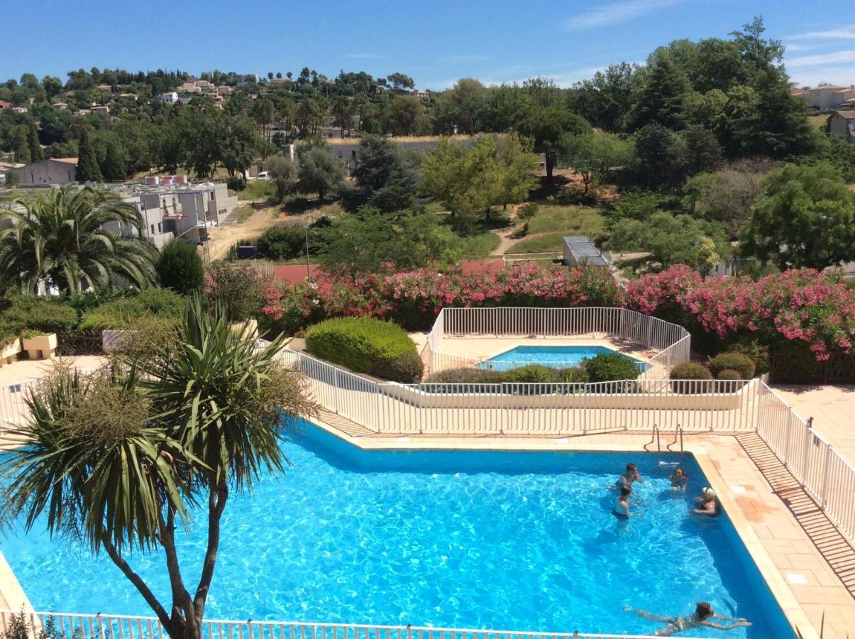 Au Calme Dans Hameau Fleuri Joli Studio 3 Pers Piscine Parking Wi-Fi Ванс Экстерьер фото